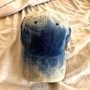 Denim baseball hat